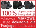 Pokrowce miarowe na fotele samochodowe