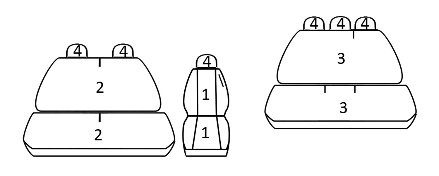VW T5 - 6-os. kanapa